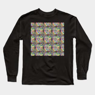 Watercolor Mandala Long Sleeve T-Shirt